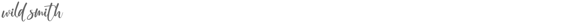 Wild Smith Wild Smith TTF.ttf font preview
